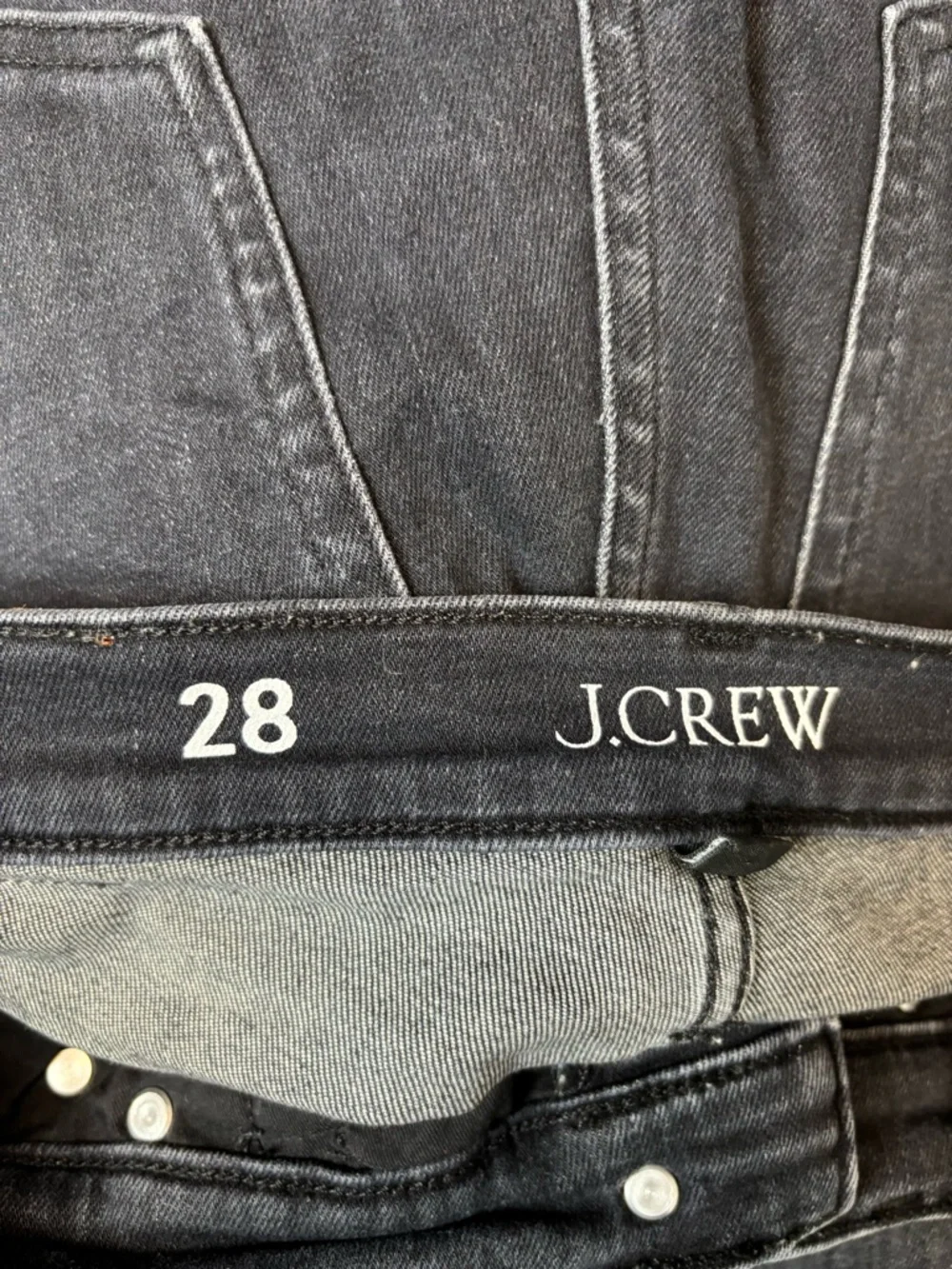 J Crew Jeans Womens 28 Black 9